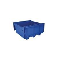 ราคา ESKIMO ลังทึบพลาสติก ฝาซิกแซก รุ่น T2007 สีน้ำเงิน ความจุ 12 ลิตร (YD16114)