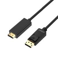 ราคา ONTEN สาย DISPLAYPORT TO HDMI รุ่น DP303 ความยาว 1.8 เมตร รองรับ 4K30HZ สีดำ (4096383)