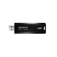 ราคา ADATA เอ็กซ์เทอร์นัล SSD รุ่น SC610 ความจุ 500GB สีดำ (4096765)