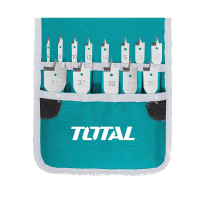 ราคา TOTAL ดอกสว่านเจาะไม้ มือพระ 6 - 38 มม. (13 ตัวชุด) รุ่น TACSD70131 ( Flat Wood Drill Bits ) (YA25790)