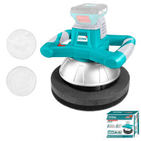 ราคา TOTAL เครื่องขัดสีรถ 20 โวลท์ ไร้สาย รุ่น TOPLI2001 ขนาด 10 นิ้ว (YA25933)
