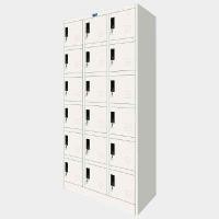 ราคา ICONIC ตู้ล็อคเกอร์เหล็ก 18 ช่อง รุ่น CLK-18 สีขาว (YA34516)