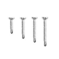 ราคา P.K. สกรูคอลายปลายสว่าน ไม่มีปีก งานไม้ฝา #7x1.1/2" (38 มม.) (กล่อง 1,000 ตัว) (YD17650)