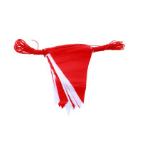 ราคา MAPLE SAFETY ธงราวขาว-แดง ขนาด 20 เมตร (2 เส้น/แพ็ค) (YA38007)