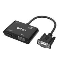 ราคา ONTEN อะแดปเตอร์แปลงสัญญาณ VGA to HDMI รุ่น OTN-5138HV สีดำ (4096410)