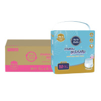 ราคา [ขายยกลัง] Anan ผ้าอ้อมผู้ใหญ่แบบกางเกงอันอัน Super Slim Pants ไซส์ M 11ชิ้น*6แพ็ค (66 ชิ้น) #C90104 (Y095465)