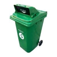 ราคา GIANT KINGKONG ถังขยะใหญ่ฝาช่องทิ้ง รุ่น LXD-120BG สีเขียว 120 ลิตร (Y021929)