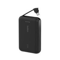 ราคา BELKIN แบตเตอรี่สำรอง 10000 mAh รุ่น BPB021 สีดำ (YC84271)