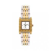 ราคา PARIS POLO CLUB นาฬิกาข้อมือรุ่น PPC-EF01-SGD-WE สีเงินทอง/ขาว (YD05940)