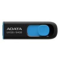 ราคา ADATA แฟลชไดรฟ์ รุ่น AUV128 สีน้ำเงิน 64GB USB 3.2 (4096751)