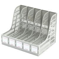 ราคา กล่องเอกสารพลาสติก 5 ช่อง เทา โรบิน 125 (6289128)