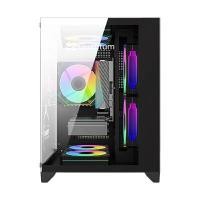 ราคา ITSONAS เคสคอมพิวเตอร์ รุ่น QUANTUM ARGB รองรับ MICRO ATX/MINI ITX สีดำ (YC61040)