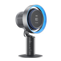 ราคา JISULIFE พัดลมตั้งโต๊ะ รุ่น Pro3 สีเทาเข้ม ความจุแบตเตอรี่ 7200mAh (0099704)