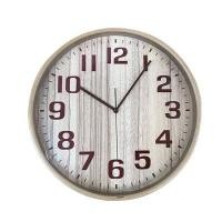 ราคา นาฬิกาไม้แขวนผนัง 12 นิ้ว Roger KASSA HOME รุ่น YXI201-GW ขนาด 32 x 32 x 4.5 ซม. สีน้ำตาล (Y000674)