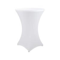ราคา ผ้าคลุมโต๊ะค็อกเทล KASSA HOTEL รุ่น Bar-60 ขนาด 83 x 54 x 54 ซม. สีขาว (Y000914)