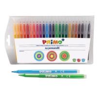 ราคา ชุดปากกาหัวสักหลาด 24 สี Primo 900606 606PEN24B 6 ชิ้น (Y006945)