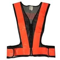 ราคา เสื้อกั๊กสะท้อนแสง BEST ONE ซิปหน้า ZSDV126-5OR สีส้ม (Y007211)