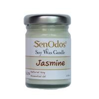 ราคา เทียนหอม อโรม่า เทียนหอมไขถั่วเหลือง SenOdos กลิ่นมะลิ ขนาด 45 กรัม (Y008006)