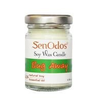 ราคา เทียนหอม SenOdos อโรม่า เทียนหอมไขถั่วเหลือง เทียนหอม ไล่ยุง หนู มด แมลงสาบ ขนาด 45 กรัม (Y008009)