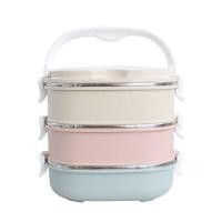 ราคา RRS ปิ่นโตเก็บความร้อน 3 ชั้น 2.7 ลิตร #สีพลาสเทล (Y008327)