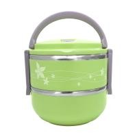 ราคา ปิ่นโตเก็บความร้อน RRS 2 ชั้น 1.4 ลิตร สีเขียว (Y008336)