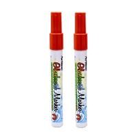 ราคา ARTLINE ปากกาเขียนกระจก ชุด 2 ด้าม สีส้ม สีสะท้อนแสง สีสดแต่ลบง่าย (Y014236)