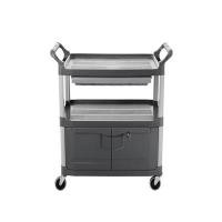 ราคา รถเข็นวางของอเนกประสงค์ 2 ชั้น มีล้อเลื่อน, Rubbermaid (Y018119)