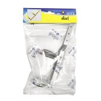 ราคา สไลด์รางม่าน STE รุ่น SL2-19 ขนาด 19 มม. (แพ็ค 2 ชิ้น) (Y029601)