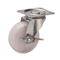 ราคา ล้อไนล่อนแบบแป้นหมุนไม่ได้มีเบรค SC ขนาด 12 1/2 นิ้ว(6. (Y033279)