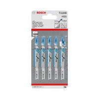ราคา ใบเลื่อยจิ๊กซอว์ตัดโลหะแบบตรง BOSCH T118B รุ่น 2608631014 (แพ็ก 5 ชิ้น) (Y034892)