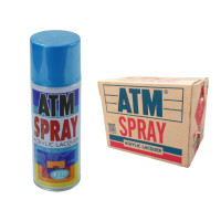ราคา ATM สีสเปรย์อเนกประสงค์ สีฟ้า 270 กรัม (แพ็ค 12 กระป๋อง) (YA03982)
