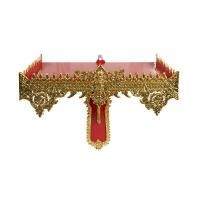 ราคา KASSA หิ้งพระแบบแขวน ลายไทย รุ่น KAS สีแดง ขนาด 16 นิ้ว (YB24126)