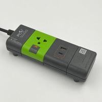 ราคา ปลั๊กไฟ ปลั๊กStorm 1ช่องสวิสซ์หน้ากาก พร้อมช่องUsb+type สตอร์ม PGU11CFเขียว 1เมตร (YB95437)