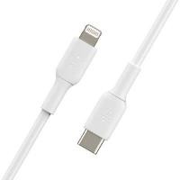 ราคา BELKIN สายชาร์จไอโฟน TPE USB-C to Lightning Cable สีขาว 1 เมตร (YB96996)