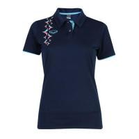 ราคา GRAND SPORT เสื้อโปโลหญิง รุ่น 012792 สีกรมท่า ไซส์ M (YD17849)