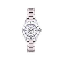 ราคา PARIS POLO CLUB นาฬิกาข้อมือ รุ่น FONTAINEBLEAU (PPC-EJ07-WE) สี White ขนาด 33 มม. (YD17963)