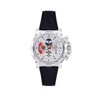 ราคา US MASTERS POLO CLUB นาฬิกาข้อมือ รุ่น TITAN (USM-EH01-BK-WE) สี Black/White ขนาด 46 มม. (YD18020)