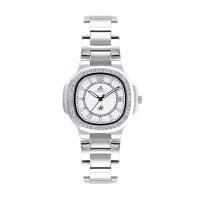 ราคา PARIS POLO CLUB นาฬิกาข้อมือ รุ่น FONTAINEBLEAU (PPC-EB08-WE) สี White ขนาด 38 มม. (YD18037)