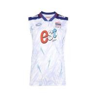 ราคา GRAND SPORT เสื้อวอลเลย์บอลทีมชาติชายแขนกุด รุ่น 014339 สีขาว ไซส์ L (YD18121)