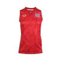 ราคา GRAND SPORT เสื้อวอลเลย์บอลหญิงเอเชี่ยนเกมส์ 2022 รุ่น 014345 สีแดง ไซส์ M (YD18181)