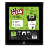 ราคา BIG KLEAN ถุงขยะ รุ่นหูผูก ขนาด 30x40 นิ้ว (15 ใบ/แพ็ค) (0A00520)