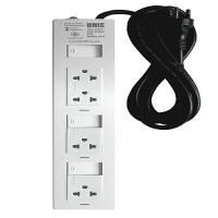 ราคา รางปลั๊กไฟ 4 ช่อง 3 สวิตซ์ 5 เมตร 3500W 16A P414-2 ยูนิค สีดำ-ขาว (Y091469)