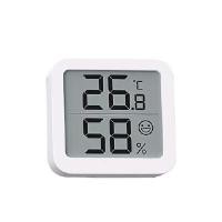 ราคา Miiiw เครื่องวัดอุณหภูมิและความชื้น MWTH02 สี Ivory White (YC78535)