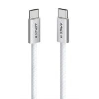 ราคา ANKER สายชาร์จเร็ว 240W เชือกถัก Type C รุ่น A8060 สีขาว ขนาด 90 ซม. (YD17442)
