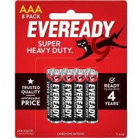 ราคา EVEREADY ถ่านไฟฉาย AAA รุ่น 1212 (แพ็ค 8 ก้อน) (8091298)