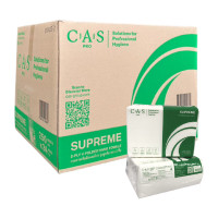 ราคา CAS PRO กระดาษเช็ดมือ SUPREME 2 ชั้น 6,000 แผ่น ยกลัง (YC46947)