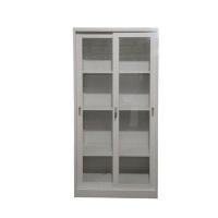 ราคา ตู้สูงบานเลื่อนกระจก ZDG-1886 เวิร์คสเคพ สีขาว (YD17873)