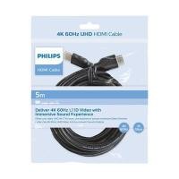 ราคา PHILIPS สาย HDMI 4K 60Hz รุ่น SWV5551/00 สีดำ ยาว 5 เมตร (YD19399)