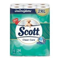 ราคา SCOTT กระดาษชำระ รุ่น Clean Care XXL (แพ็ค 24 ม้วน) (0008777)