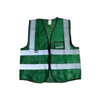ราคา PANDA SAFETY เสื้อกั๊กสะท้อนแสง ผ้าตาข่ายโพลีเอสเตอร์ 4 ช่อง สีเขียว (YD16158)